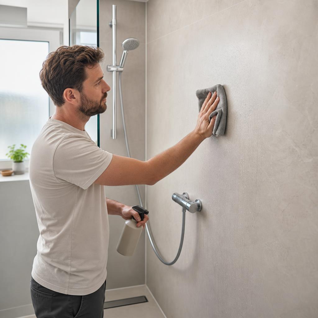 Onderhoud badkamer wandpanelen