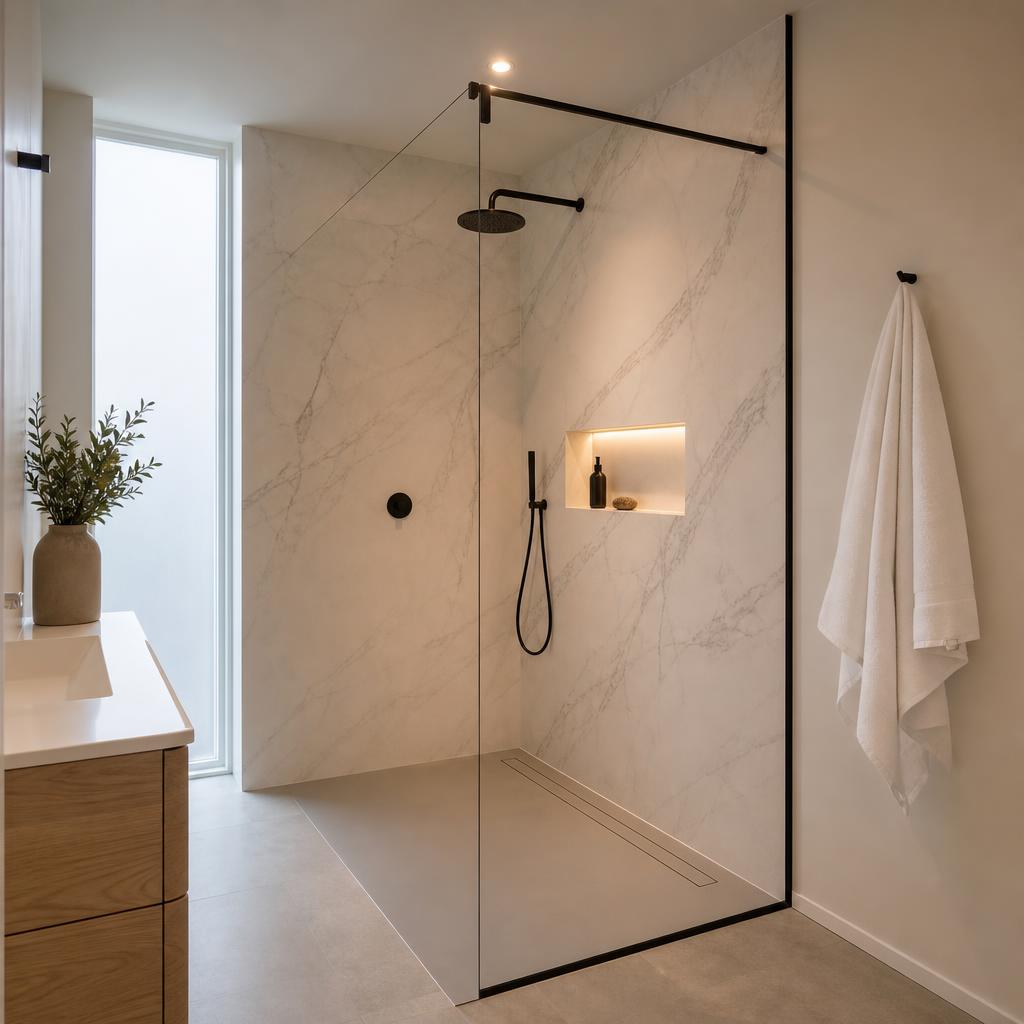 Voegloze badkamer