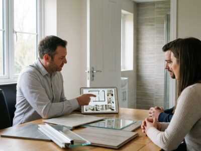 Showroom aan huis inloopdouche