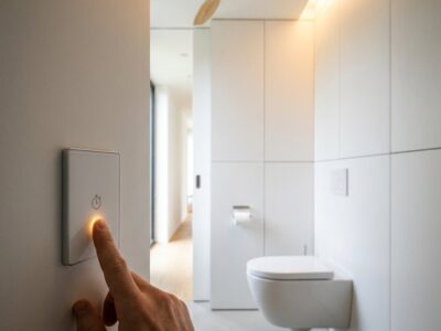 Toilet ventilatie met timer